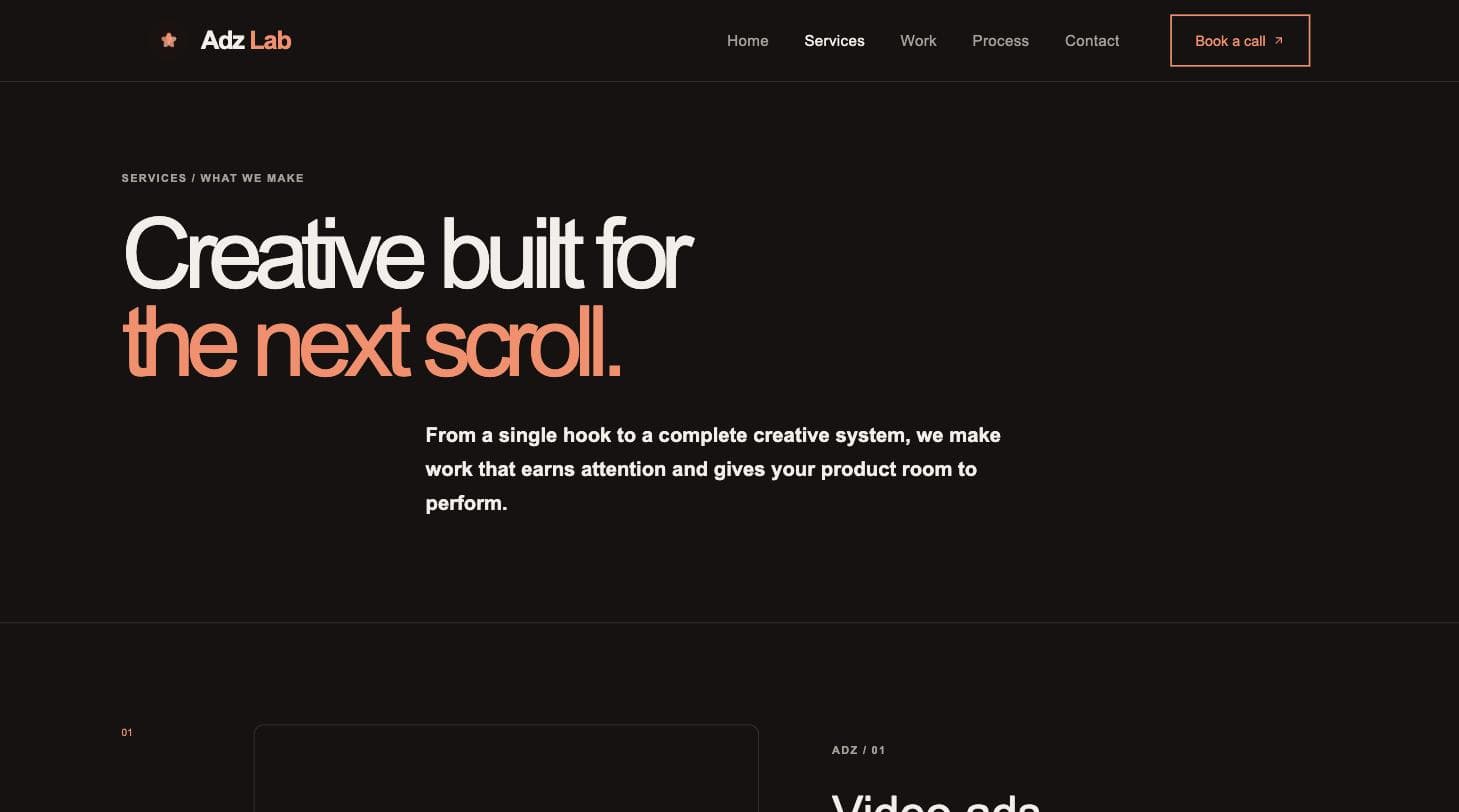 Adz Lab screenshot