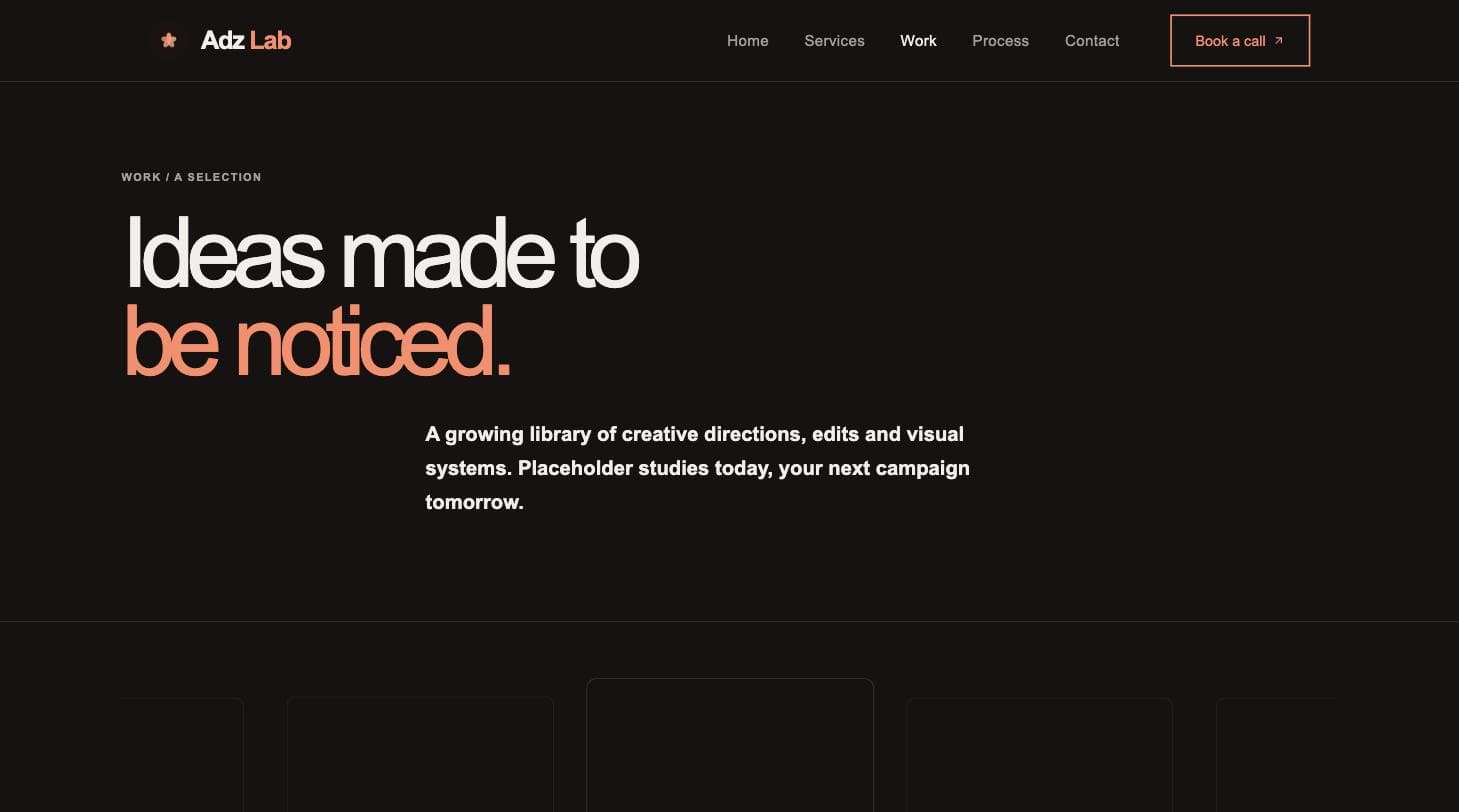 Adz Lab screenshot