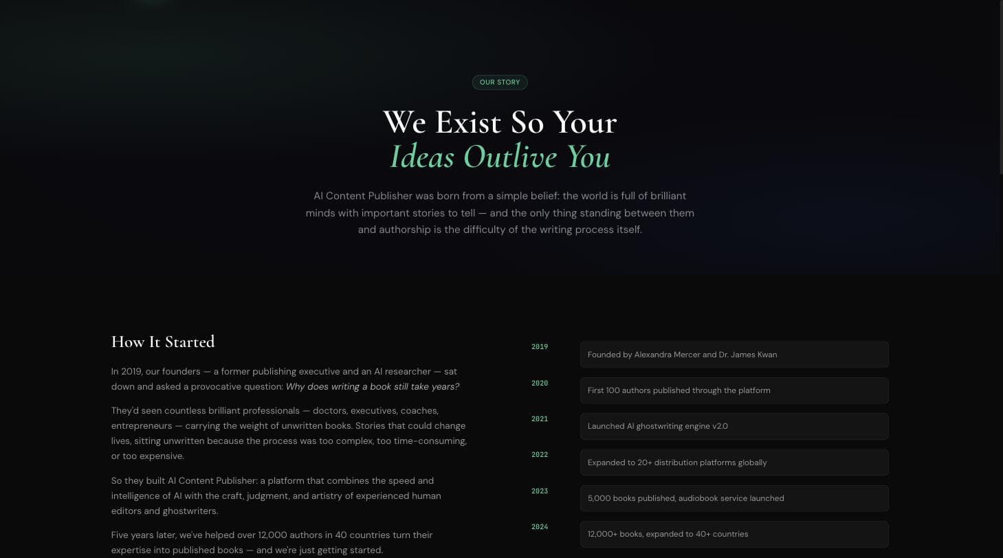 AI Publisher screenshot