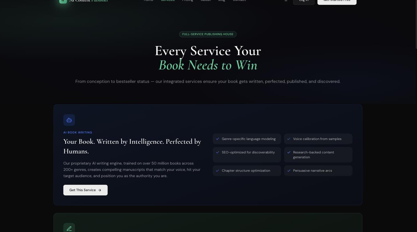 AI Publisher screenshot